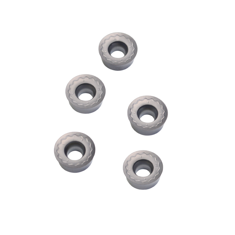 TC4 titanium alloy special milling inserts, R6 stainless steel nickel-cobalt-based tool grains, high-temperature alloy roughening tools Item Picture