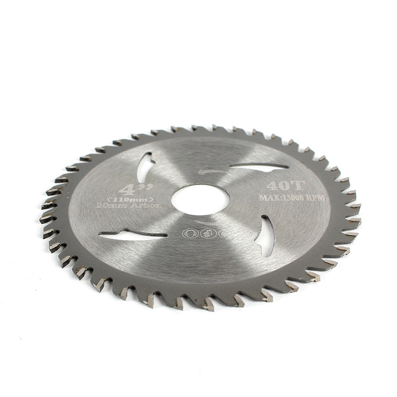 Woodworking cutting saw blade 4*30 tooth Angle grinder hard alloy circular electric saw blade marble machine bidirectional circular saw blade Specification drawing