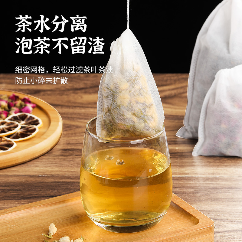 Non-woven fabric tea bags, disposable gauze filter bags, food-grade tea brewing bags, traditional Chinese medicine decoction bags, and marinade bags Application Scenario