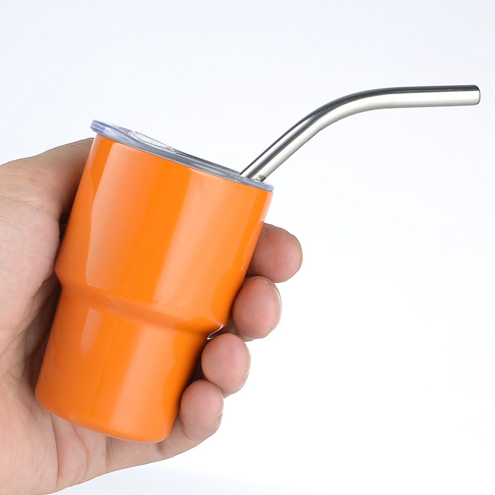 Amazon 3oz straw insulated cup, outdoor portable car cup, diamond paint beer mug, cold preservation ice cup wholesale Application Scenario