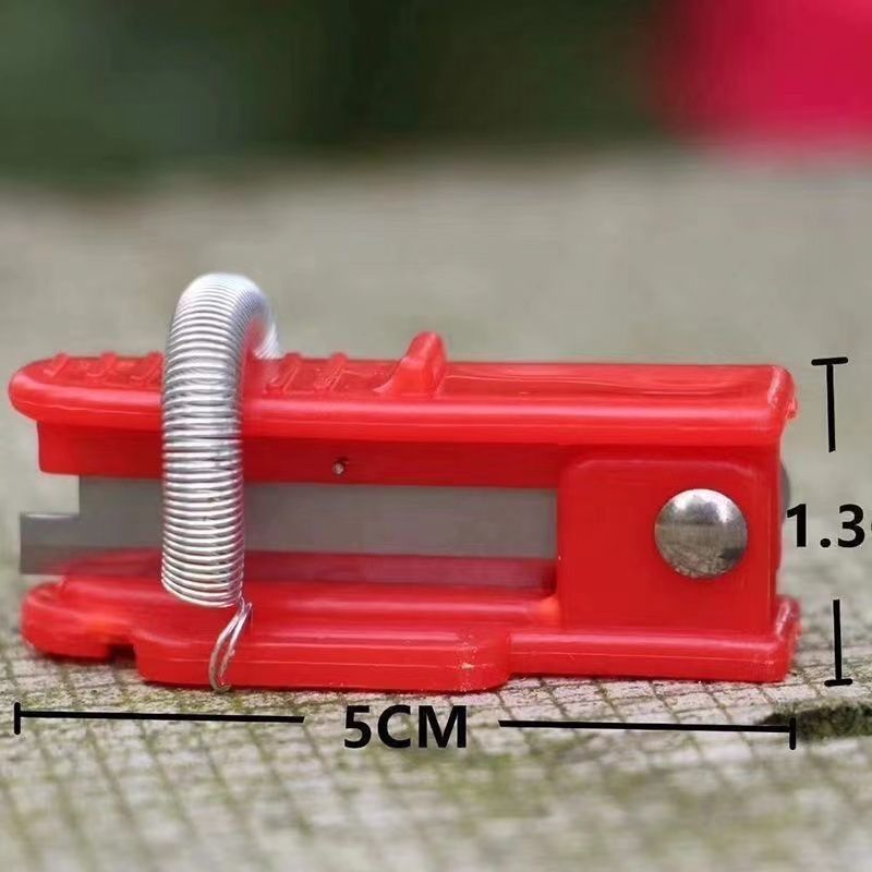 Thumb picking knife, leaf and vegetable picking tool, small guillotine knife, cucumber, green bean, grape pinching, tip and fork knife Item Picture