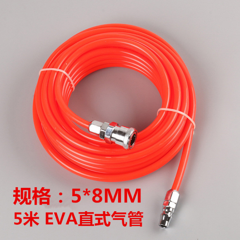 EVA8*5 air compressor air hose, high-pressure resistant and anti-freezing, woodworking special air hose 8*12 air duct wholesale from Factory 10 Item Picture