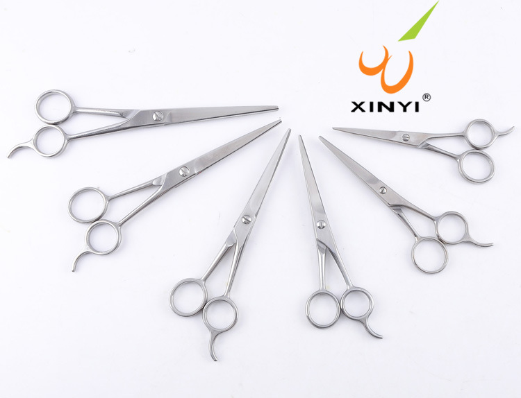 Xinyi Scissors - Professional hair scissors, beauty scissors, flat scissors, hairdressing scissors, stainless steel household scissors wholesale Item Picture