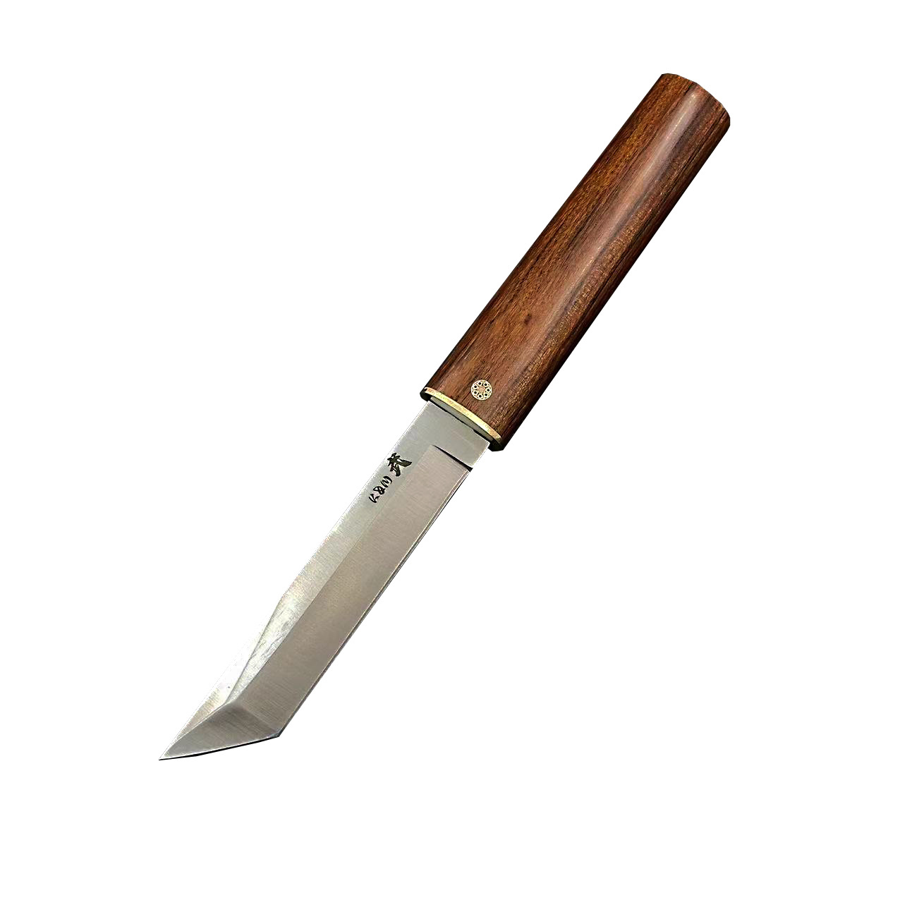 Tianzi Shuangdao, a new type of portable outdoor knife that combines both martial and literary elements, is a high-hardness, sharp fruit knife for collection and straight knives Item Picture
