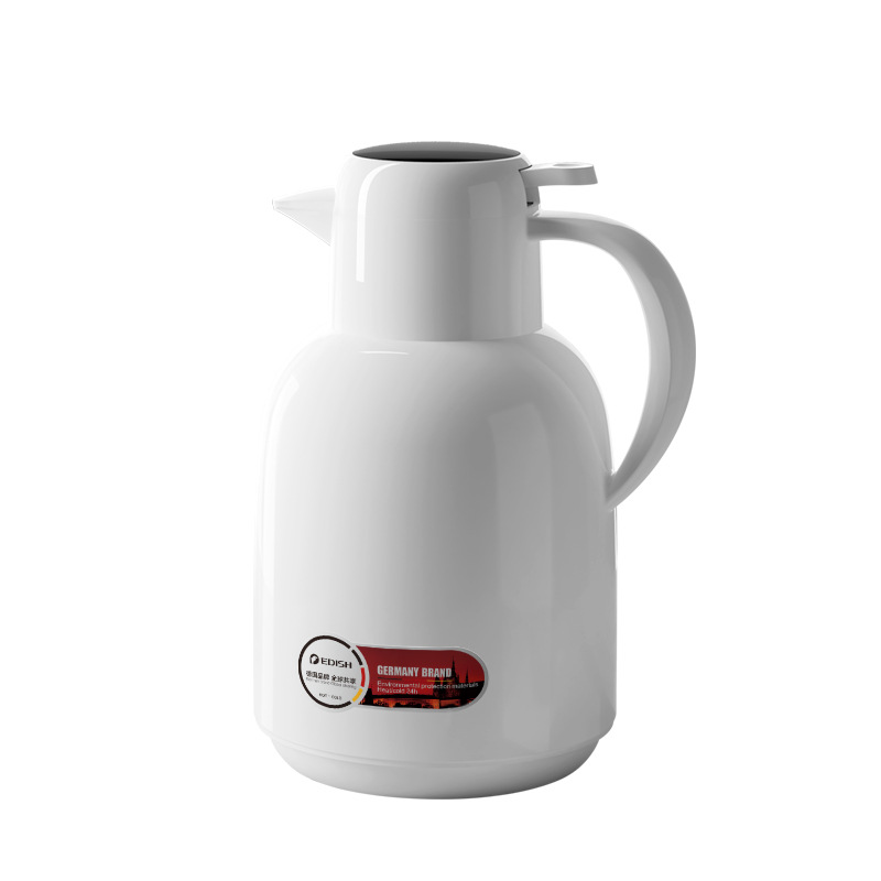 EDISH Smart Home thermos Flask with large capacity glass inner liner, new portable thermos flask for wedding Item Picture