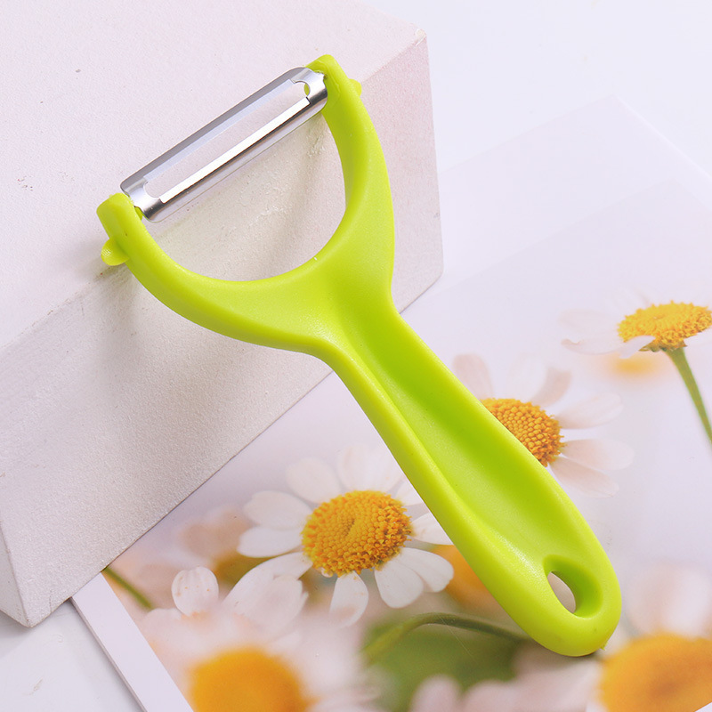 Household fruit and vegetable peeler, kitchen potato peeler, fruit knife, double-headed dual-purpose peeler details Picture