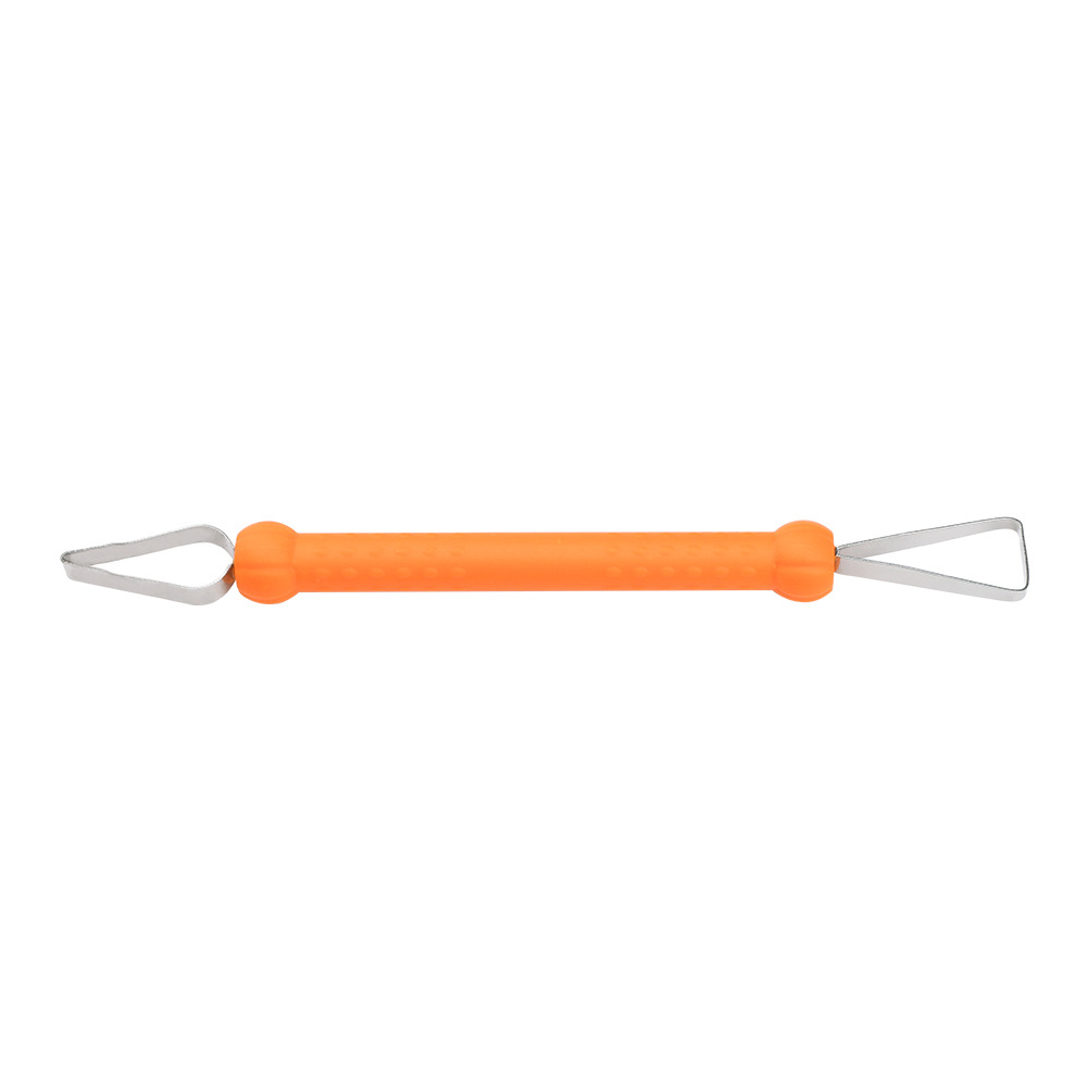 New 6-piece set of double-headed pumpkin knife carving tools, Halloween pumpkin tool carving knife, fruit carving knife details Picture