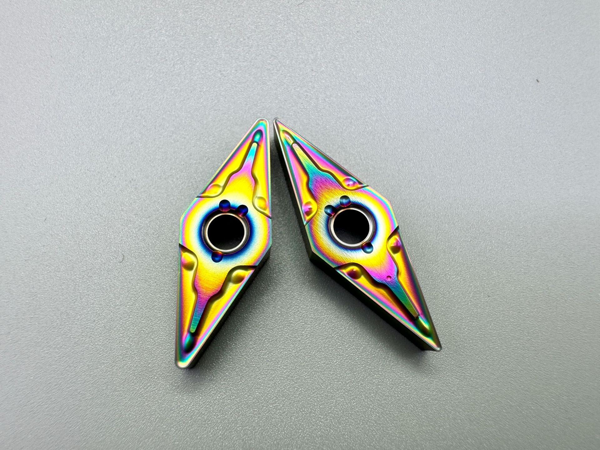 Stainless steel medium and low carbon steel special blades, high-hardness CNC blades, peach-shaped super-hard blades, triangular blades undefined