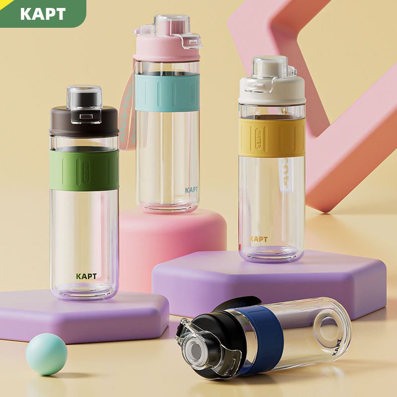 Gabi Rabbit large-capacity sports water cup, portable for men's fitness, female student summer plastic high-temperature resistant and anti-drop water bottle Application Scenario