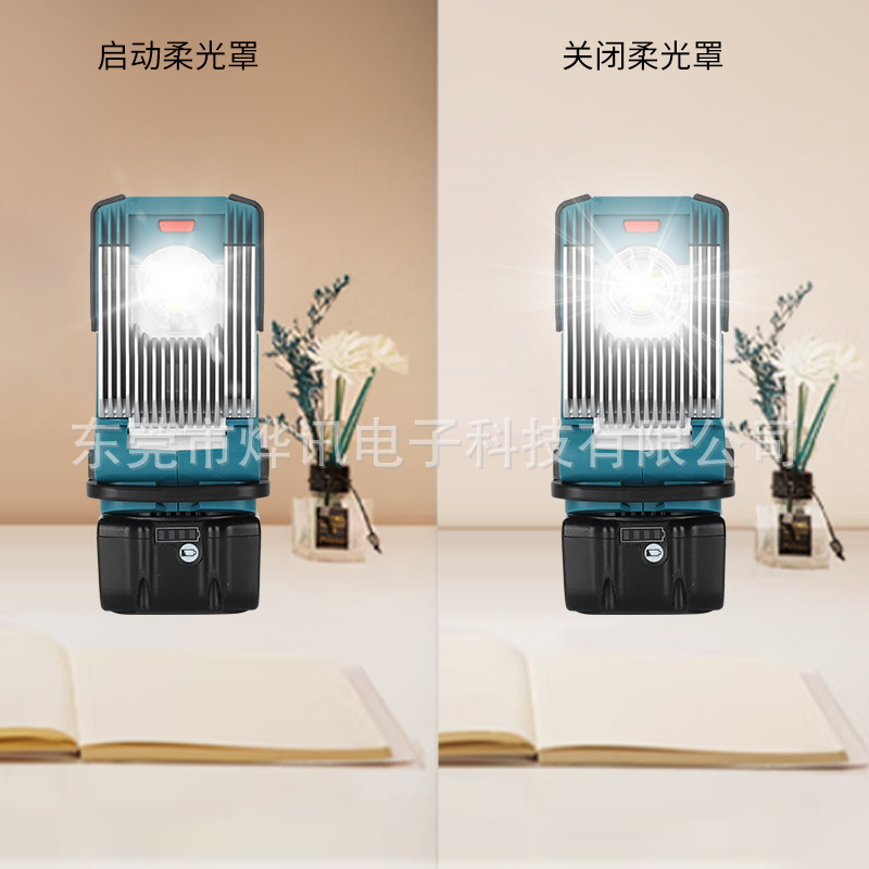 The 9W lamp is suitable for Makita Bosch Devi Mivochi power tool 14.4-18V lithium battery high-brightness lighting lamp Application Scenario