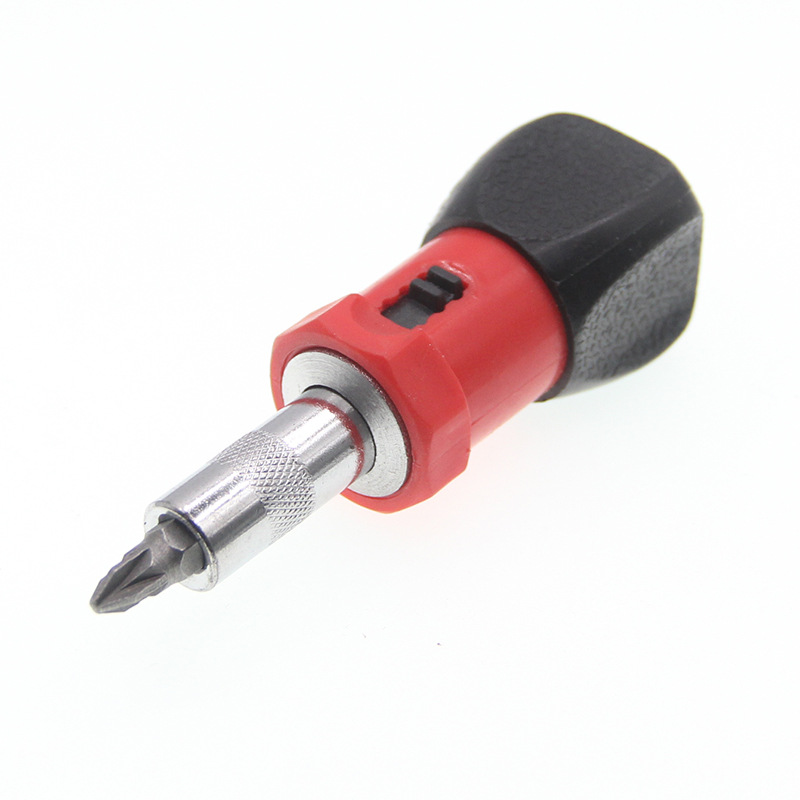 Mini multi-functional ratchet screwdriver, quick and effortless forward and reverse rotation screwdriver, household hardware tool set Item Picture