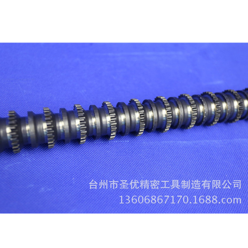 Factory direct sales of small-diameter concentric circle broaches, high-speed steel involute spline broaches, non-coated broaches full figure