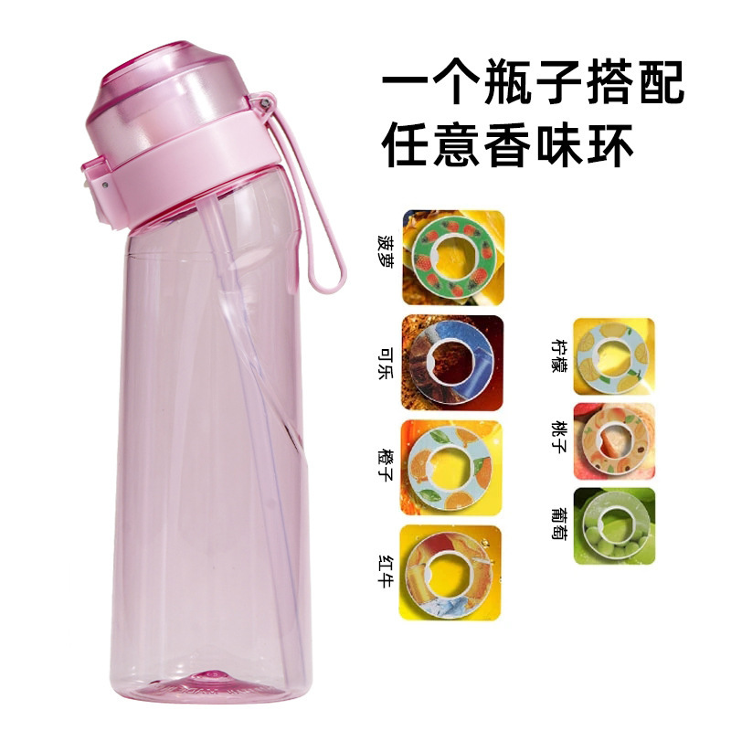 Air Up's best-selling Playful Cup, Fruit-flavored water bottle, Aroma, 650ml beverage water cup, no printing, aroma cup, crooked neck Application Scenario