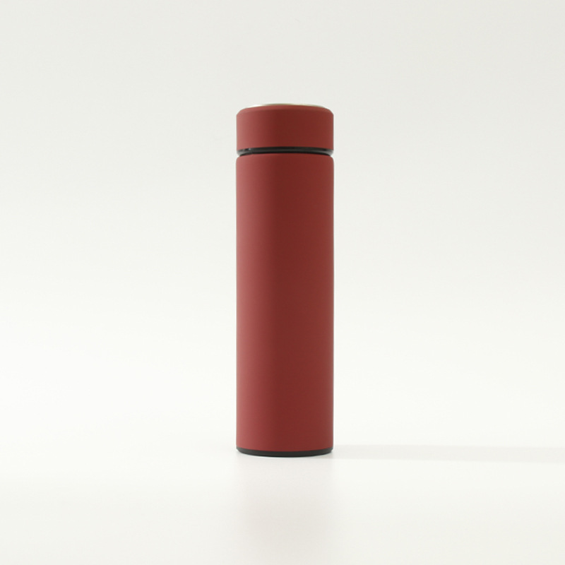304 stainless steel insulated cup, simple and fashionable water cup for office and home use, portable, Morandi color wholesale gift box Item Picture