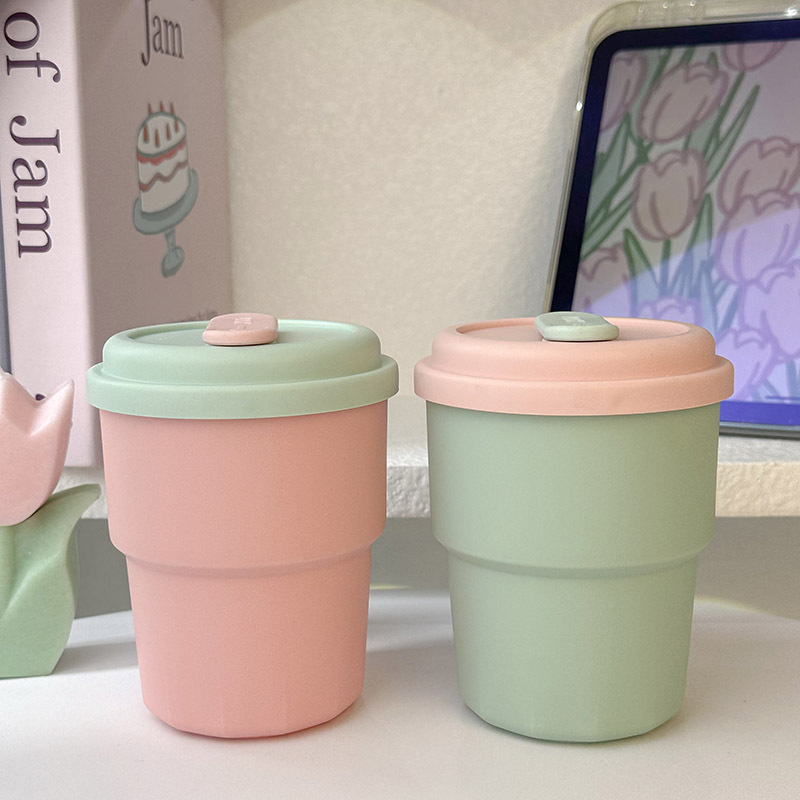 Sealed and leak-proof plastic cup with straw, water cup, new plastic ins feng shui cup for female office workers, heat-resistant Specification drawing