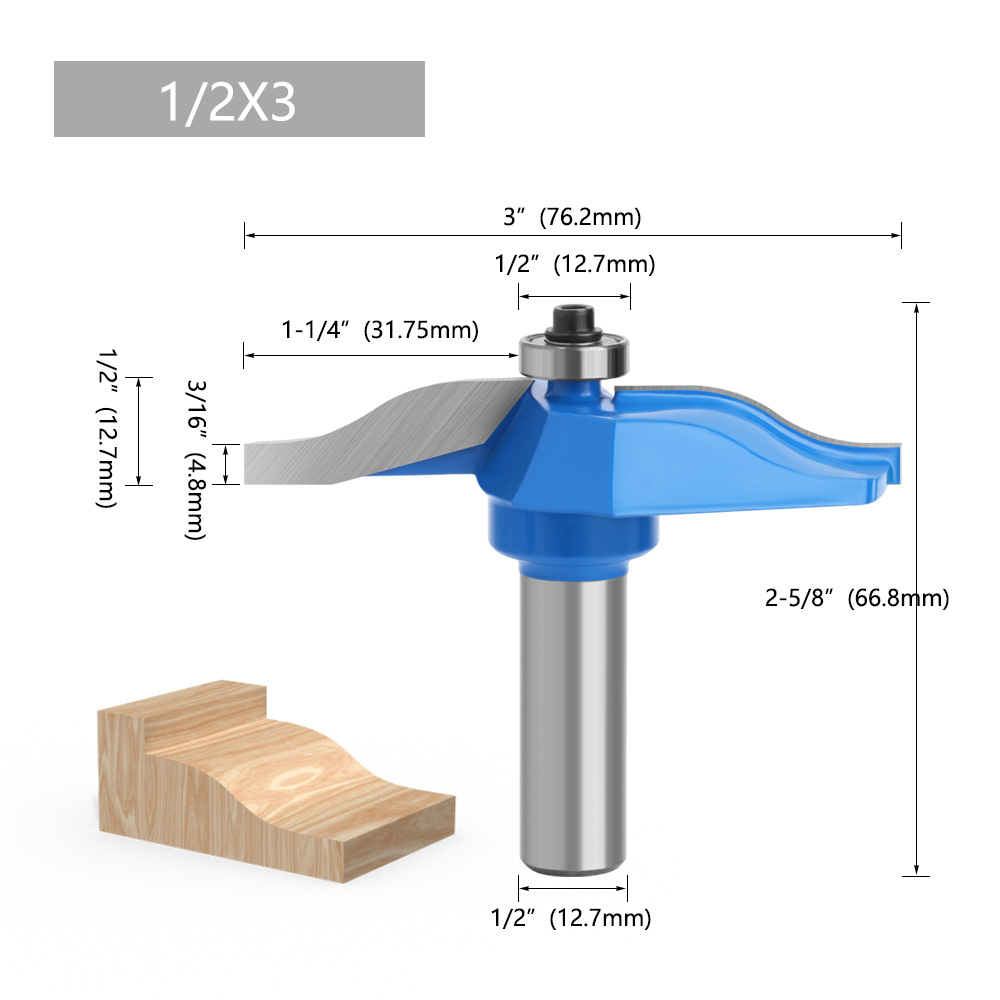 1/2 Large household Ximen board knife, blue thin cabinet board knife, woodworking milling cutter, household Ximen door panel knife, engraving knife undefined