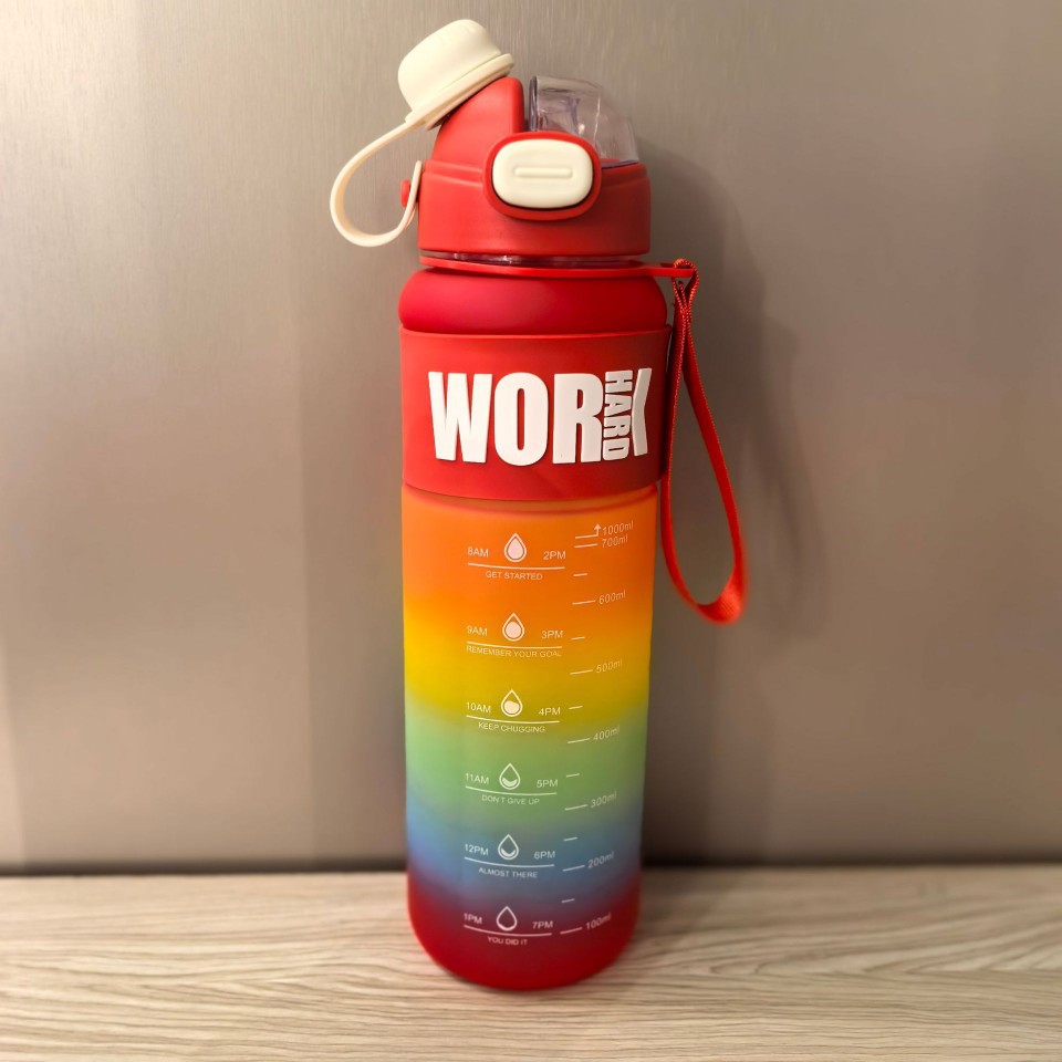 New 800ml best-selling double-sipper straw sports high-temperature resistant portable space cup and water cup sent directly from the manufacturer full figure