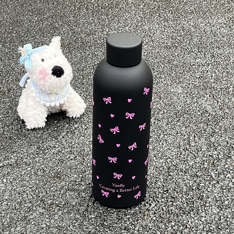 The 2024 new model insulated cup is a large-capacity water cup specially designed for girls and students to go to school. It is a portable and exquisite stainless steel cup Specification drawing