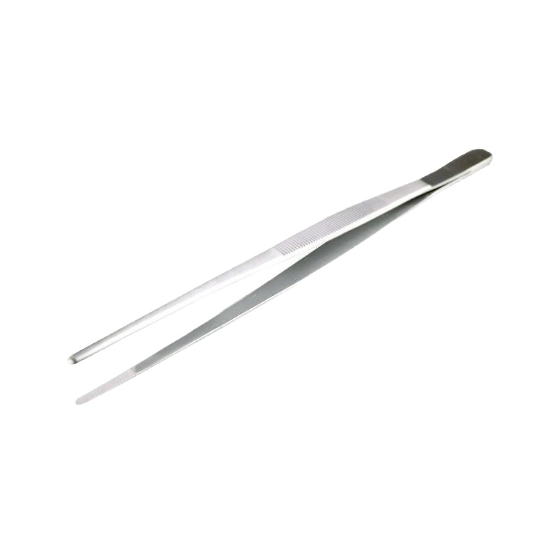 Stainless steel forceps with round and curved heads, tools with teeth, large dressing forceps, thickened and hardened, hemostatic water plants Item Picture