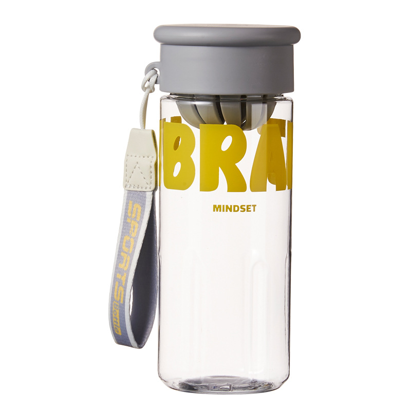 Fuxing water cup New portable cup, large-capacity cup, space cup with filter, water cup handle, simple summer water bottle Item Picture