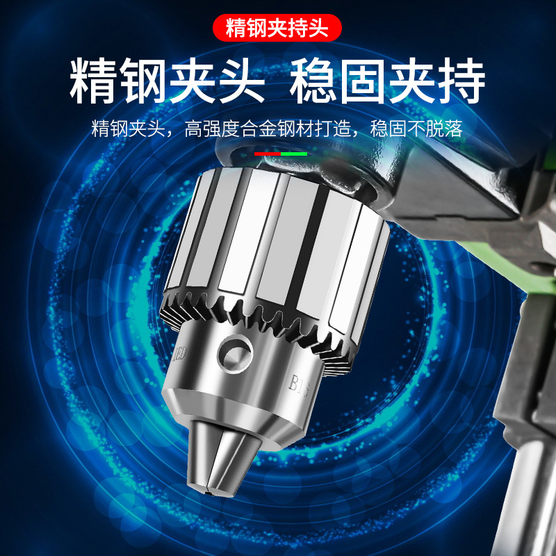 Precision bench drill, small 220V industrial-grade drilling machine, mini household multi-functional drilling machine, high-precision electric drill Specification drawing