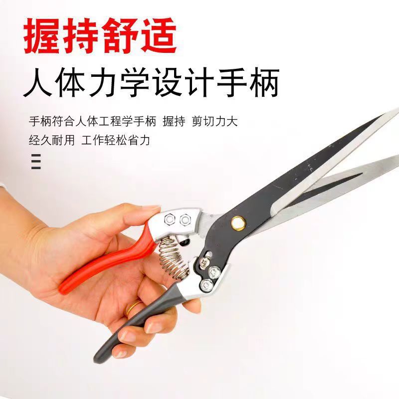 High-end new SK-5 steel large spring scissors, pure handcrafted scissors, rabbit fur manual scissors, wool scissors Application Scenario
