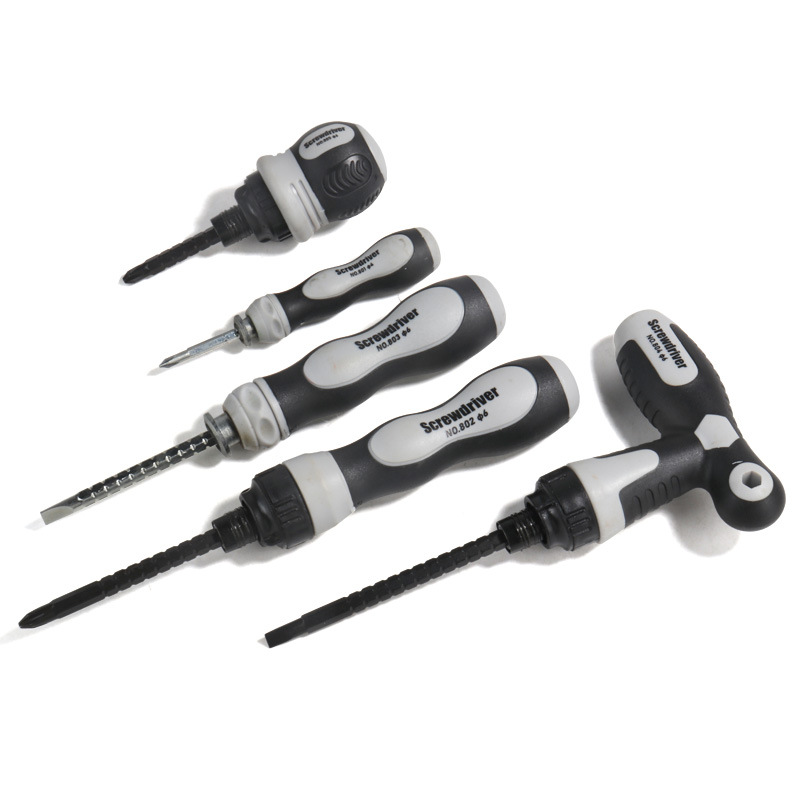 Hardness cross, single-head dual-purpose, T-shaped, labor-saving, double-head, multi-purpose plum blossom screwdriver, screwdriver, ratchet screwdriver details Picture
