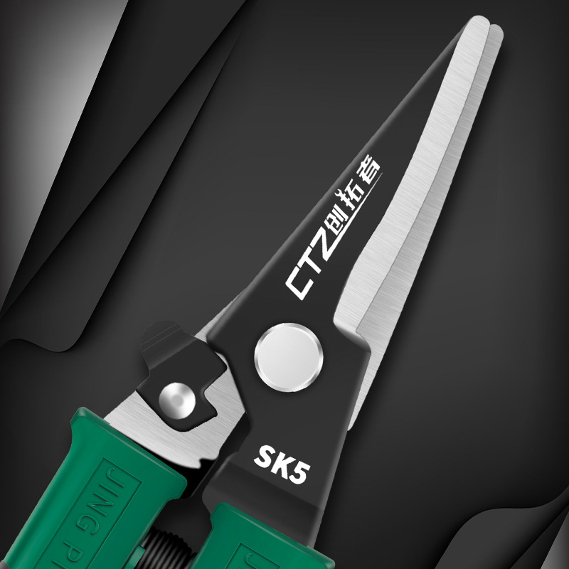 Iron sheet scissors, stainless steel keel scissors, integrated ceiling, industrial multi-functional aviation scissors, aluminum ceiling panels Specification drawing