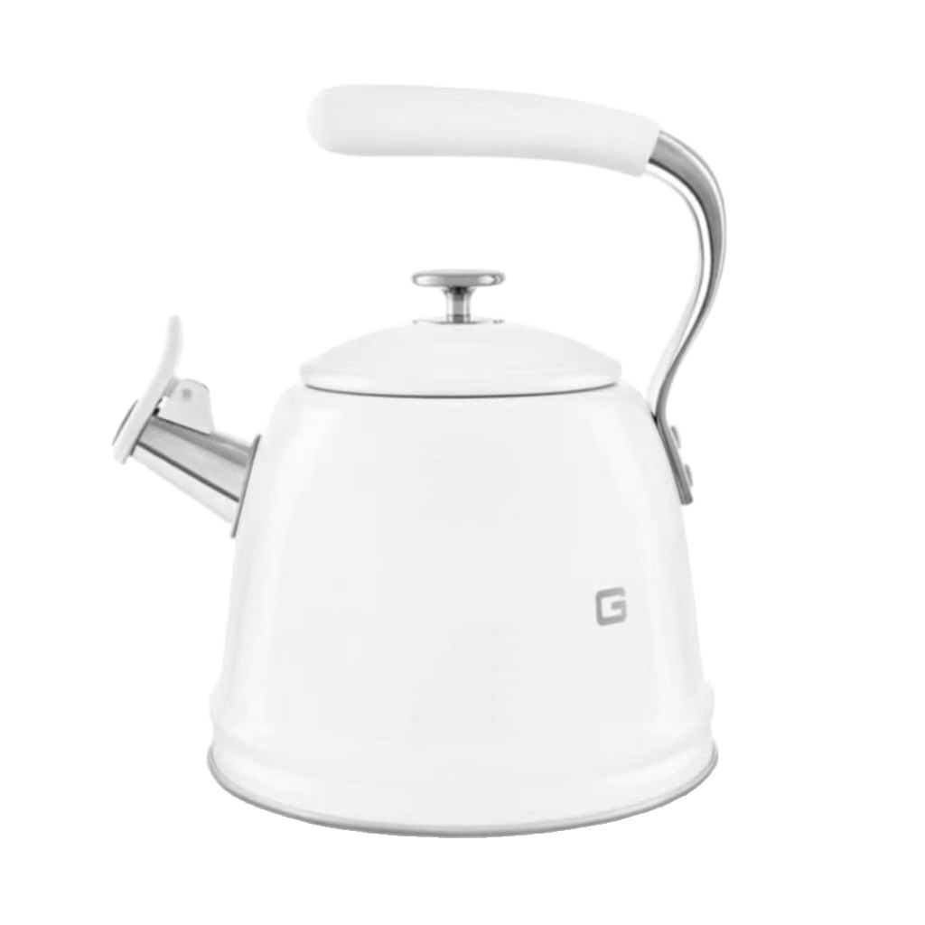 SMEG retro electric kettle, stainless steel boiling kettle, insulated stainless steel 3L large-capacity kettle with a whistle Item Picture