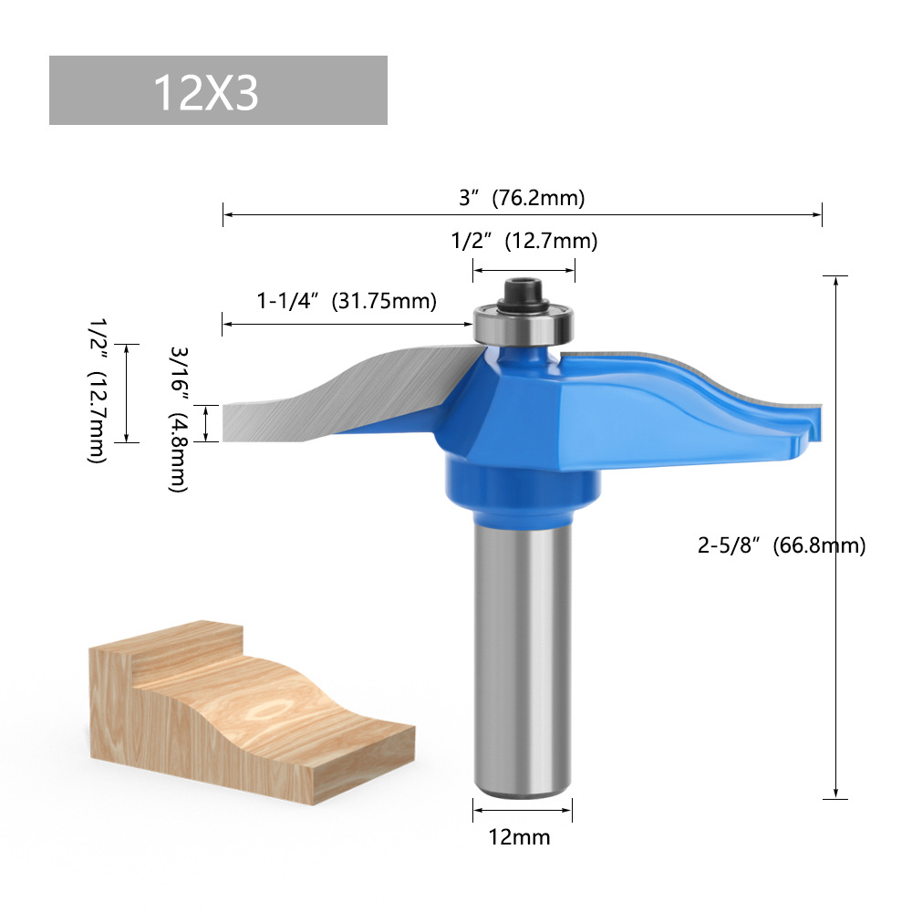1/2 Large household Ximen board knife, blue thin cabinet board knife, woodworking milling cutter, household Ximen door panel knife, engraving knife undefined