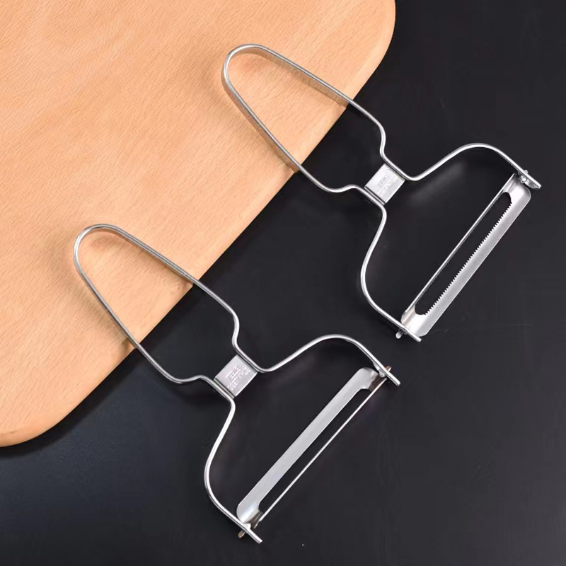 Yangjiang factory's multi-functional vegetable cutter, stainless steel peeler, fruit knife, vegetable grater, and fruit tools details Picture