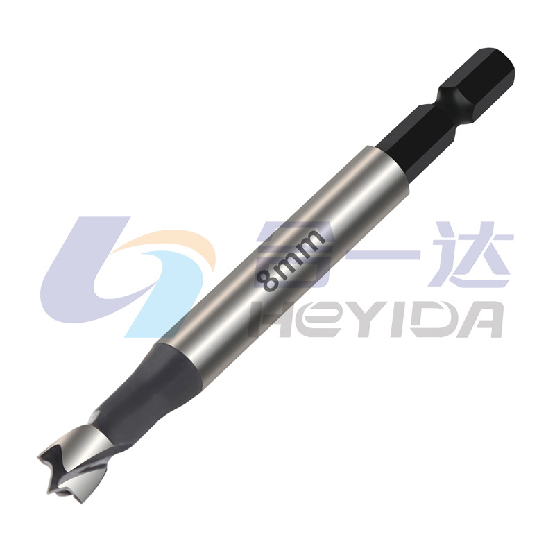 6.35mm small hexagonal handle woodworking hole opener, multi-tooth flat wing drill, woodworking drill bit, for opening holes in doors, Windows, cabinets and hinges undefined