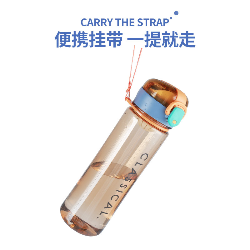 Sports water cups, large-capacity plastic water cups in stock, wholesale water cups, summer life cups, travel cups details Picture