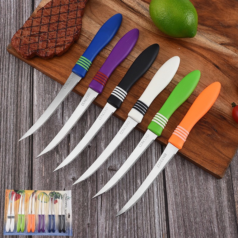 Stainless steel steak knife, dessert knife, kitchen Western tableware, steak knife, pork chop knife full figure