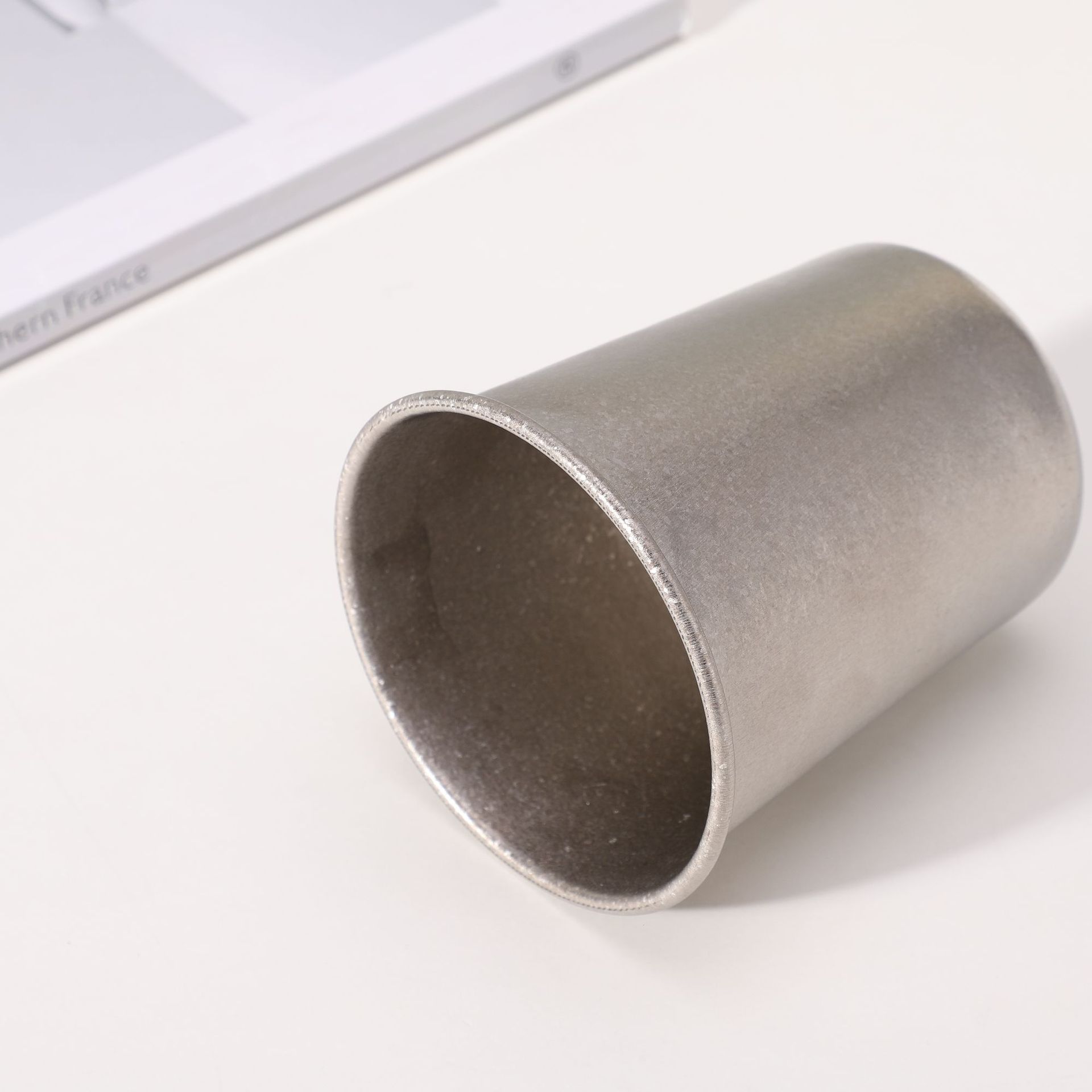 Pure titanium water cup, portable sports beer and juice cup, anti-drop small-capacity family tooth cup, camping and picnic cold drink tea cup Specification drawing
