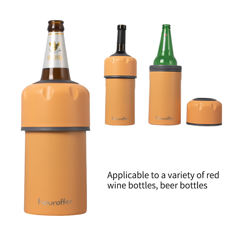 Private mold cross-border best-selling new product: 304 double-layer stainless steel cold storage tank, double-layer wine cold storage tank full figure