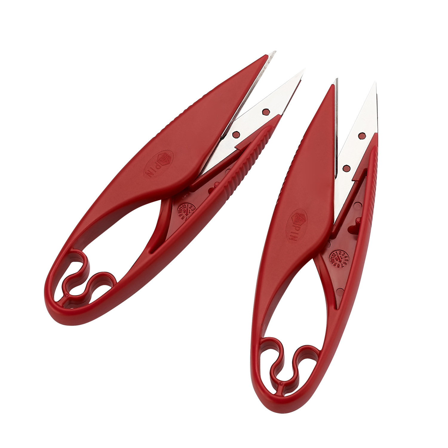 PIN-1455 double-edged yarn shears, stainless steel cross-stitch shears, replaceable blade ends, thread ends, and bandage shears Item Picture
