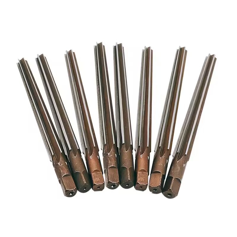1:50 taper reamer HSS high-speed steel straight shank taper straight edge machine reamer 3 4 5 6 8 10 12-20 Application Scenario