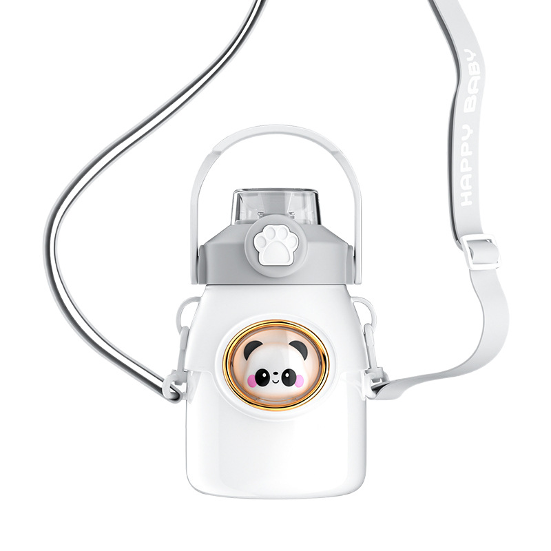 New popular children's large-belly insulated kettle, large-capacity stainless steel water bottle, high appearance level cartoon insulated kettle custom-made Item Picture