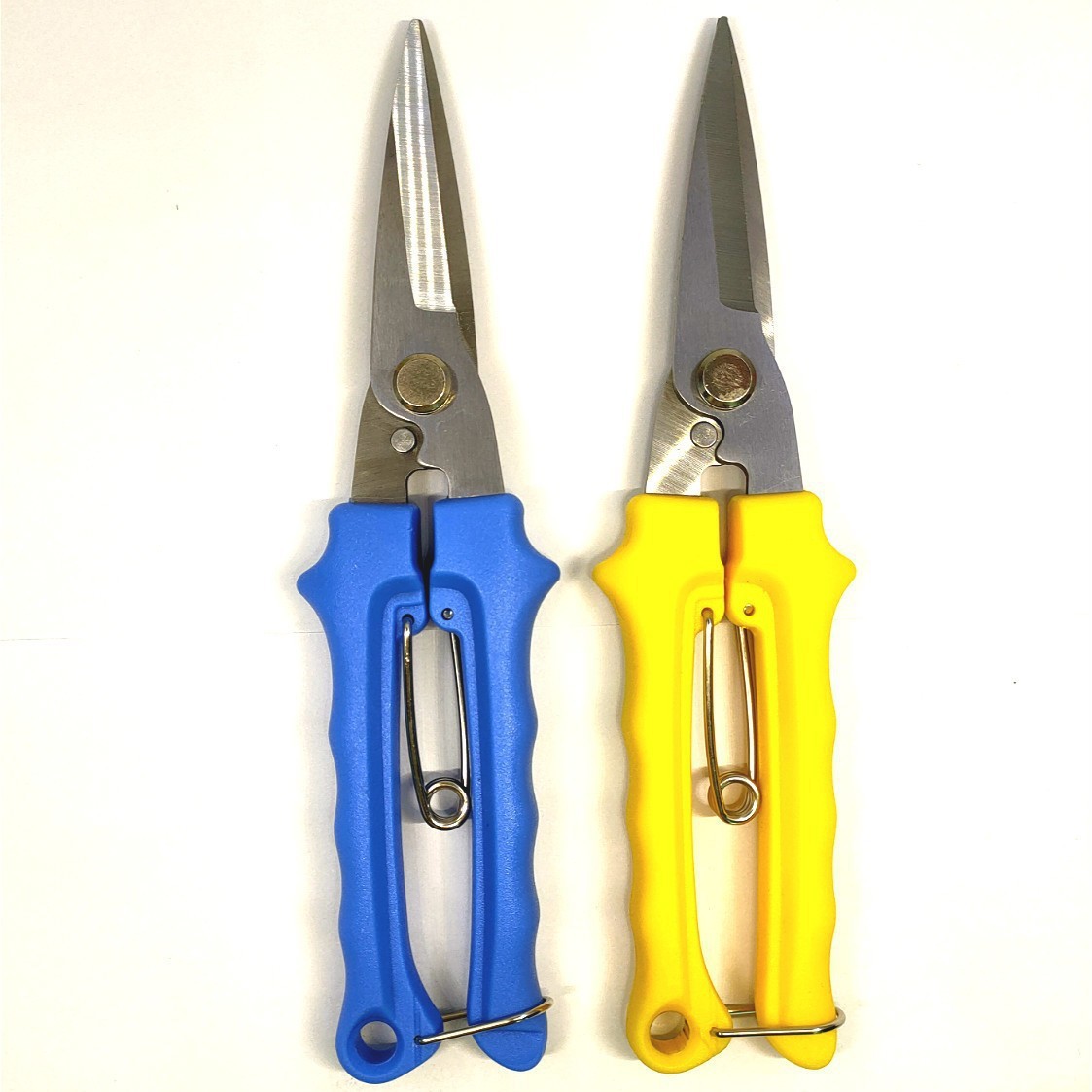 Stainless steel electronic shears, iron sheet shears, industrial-grade powerful electrician shears, aluminum panel wire trough shears, 7-inch and 8-inch lock shears Application Scenario