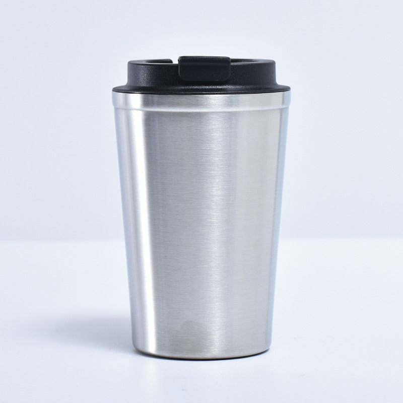 New stainless steel coffee cups, double-layer stainless steel insulated cups, casual office coffee cups and water cups Item Picture