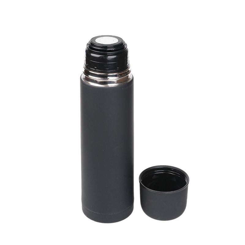 304 stainless steel insulated cup, warhead insulated pot, rubber paint, double jump switch, large capacity, can be printed with LOGO Item Picture