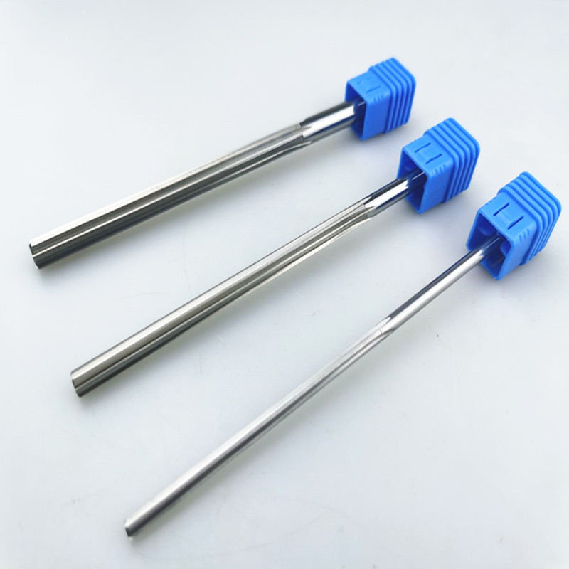 Tungsten steel reamer straight groove extended reamer machine, YG10X hard alloy integral straight handle reamer 5-20*150 Application Scenario