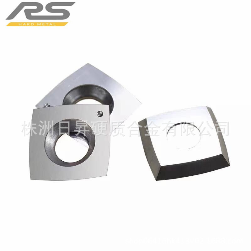 Spiral knife, woodworking disposable blade, alloy four-sided planing knife, shaft profiling milling cutter blade, CNC hard blade details Picture