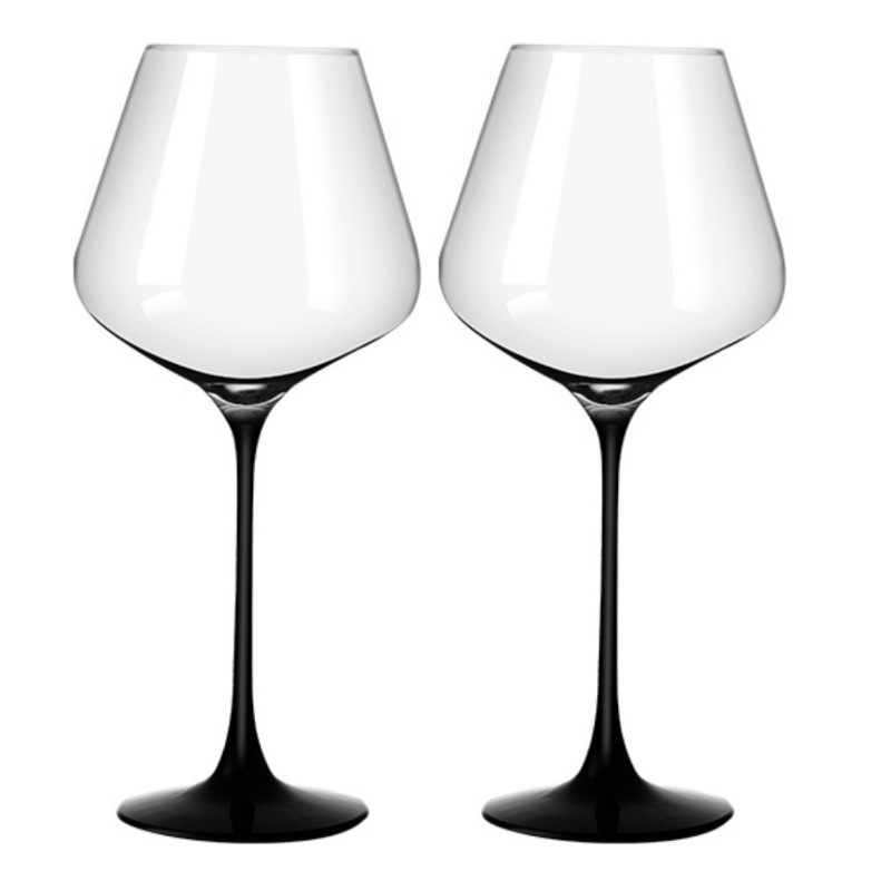 【 Factory Self-sale 】 Green apple cold-cut red wine glass, colored stem highball glass, wine glass, Burgundy glass with LOGO available Item Picture
