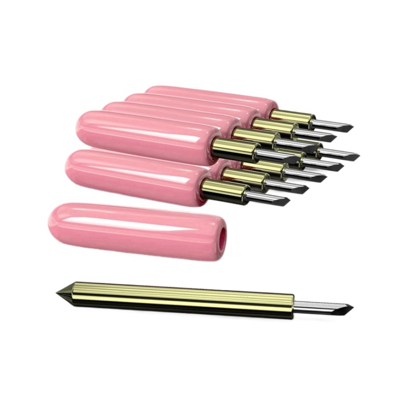Cross-border gold engraving knife with golden handle Explore Air deep cutting Roland blade hard alloy engraving and cutting Item Picture