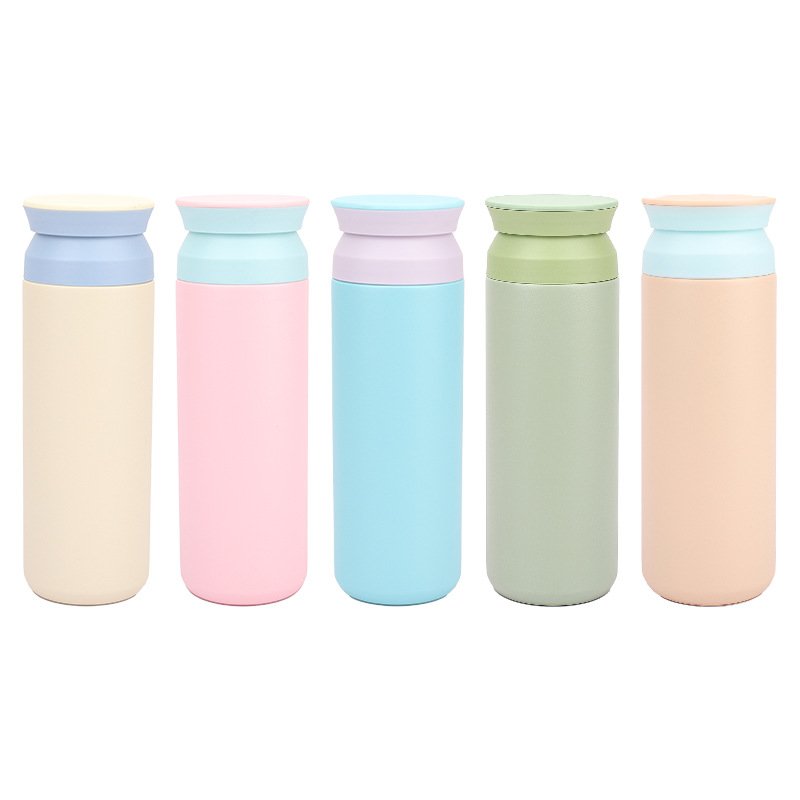 Insulated cups, straw cups, high appearance level water cups, 304 Japanese element cups, portable water cups for outdoor travel, source wholesale Item Picture