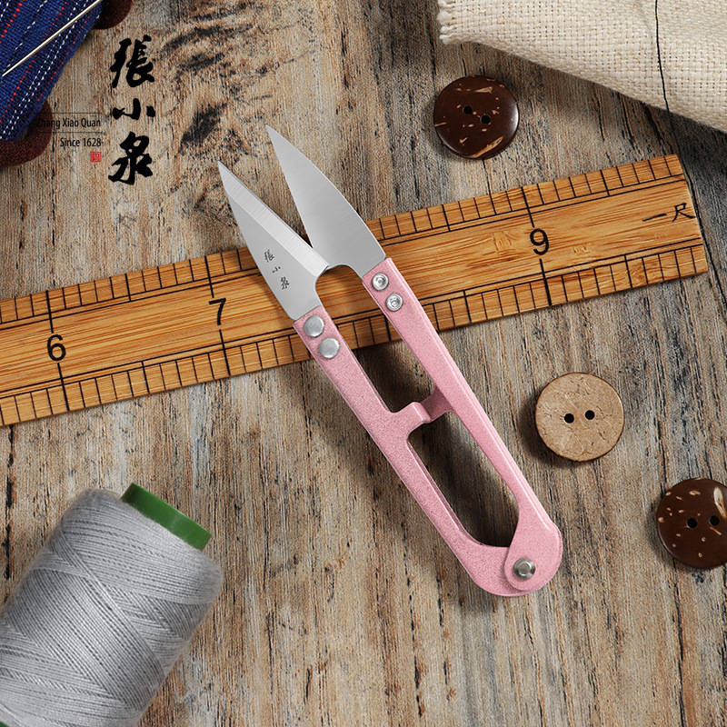 Zhang Xiaoquan spring yarn scissors, cross-stitch scissors, clothing small scissors, thread cutting, sewing scissors, TB-448 Application Scenario