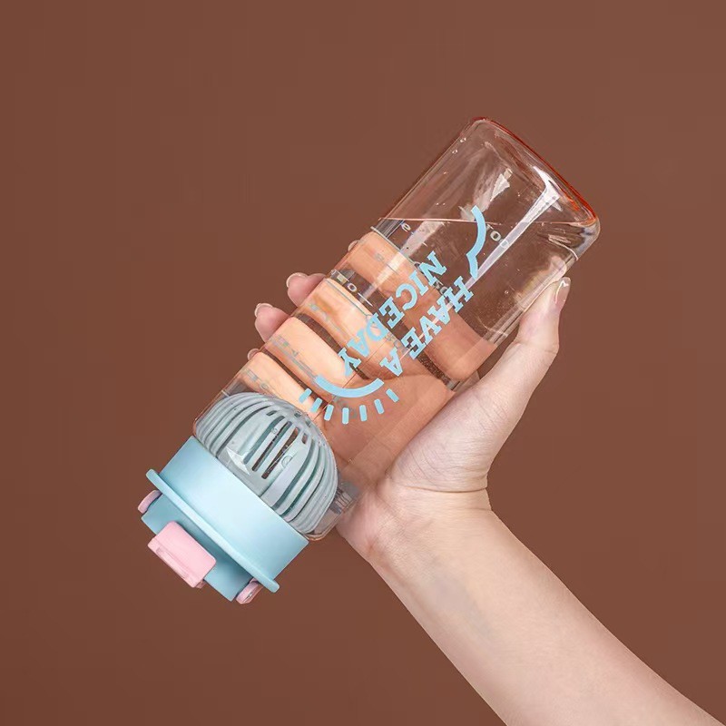 The new summer plastic space cup with a high aesthetic level is a portable student outdoor drinking and tea-making cup that is simple and easy to use Specification drawing