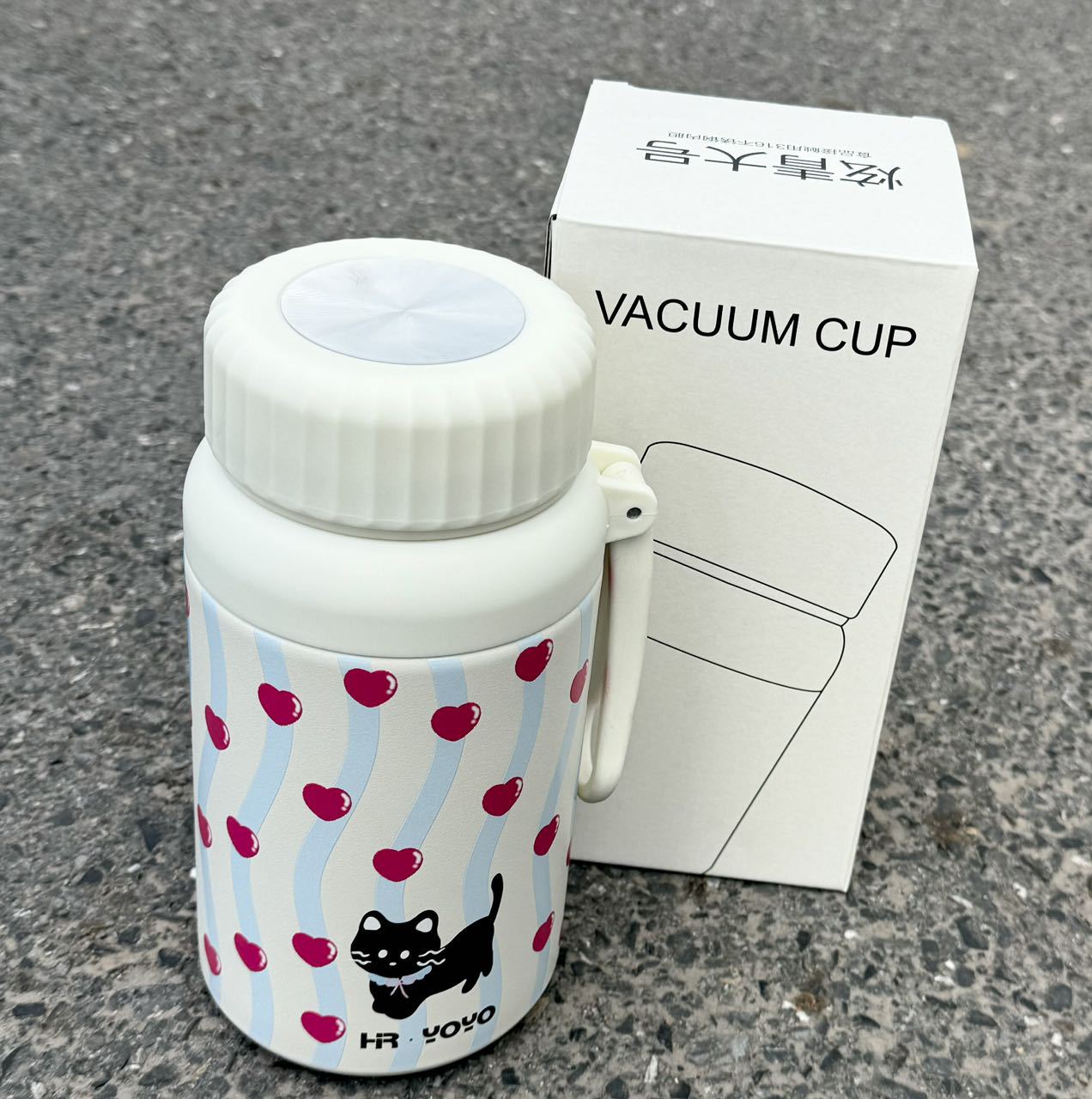 New large-capacity 304 stainless steel insulated cup, outdoor portable cold preservation cup, simple, fashionable and durable straight cup Specification drawing
